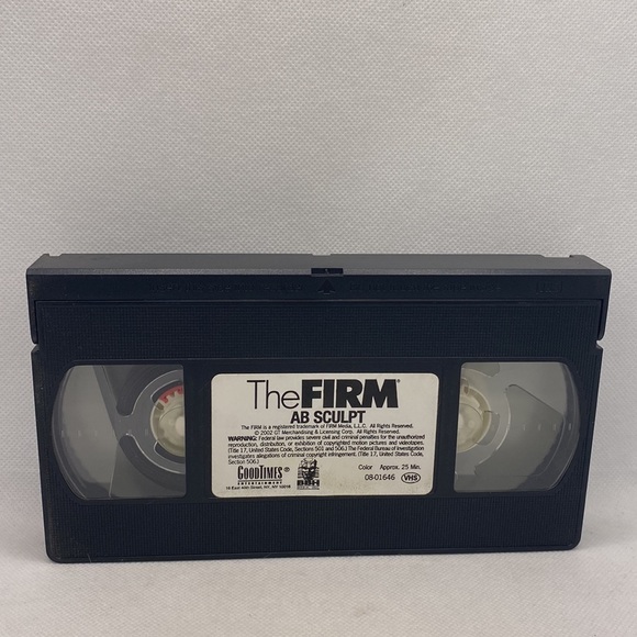 The Firm Ab Sculpt VHS Fanny Lifter Series Workout by Lisa Kay Fitness Exercise - Picture 5 of 7